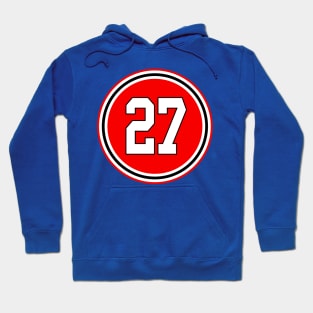 Adam Boqvist Number 27 Jersey Chicago Blackhawks Inspired Hoodie